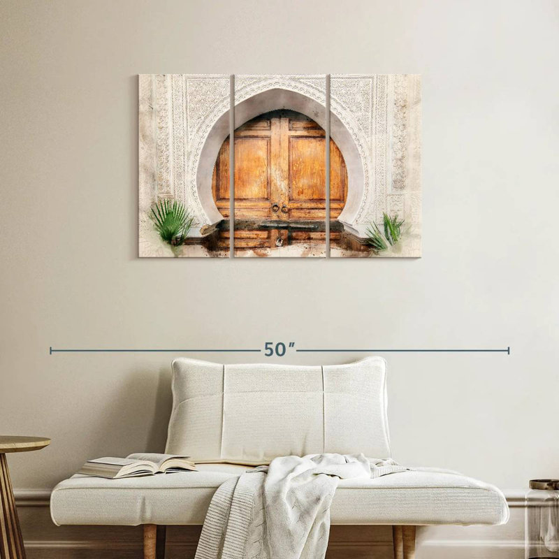 Lilie Moroccan Door, 24" H x 38" W