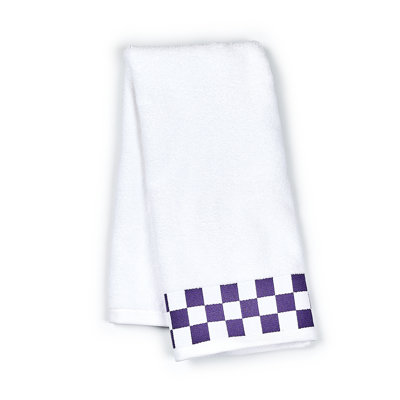 Hand Towel with Check Border