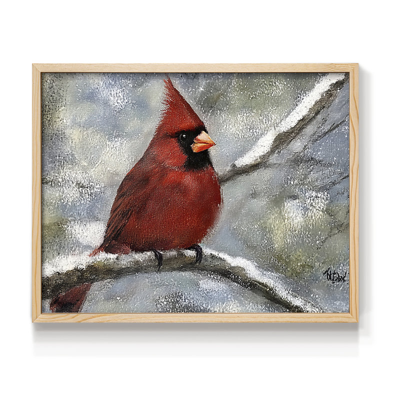 «Chirstmas Art-X», reproduction encadrée, H 11 po x l 14 po, Naturel