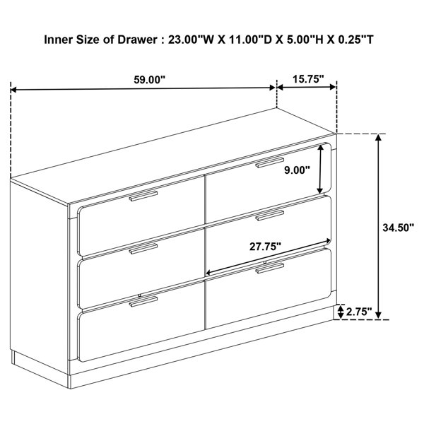 Dimensions du produit