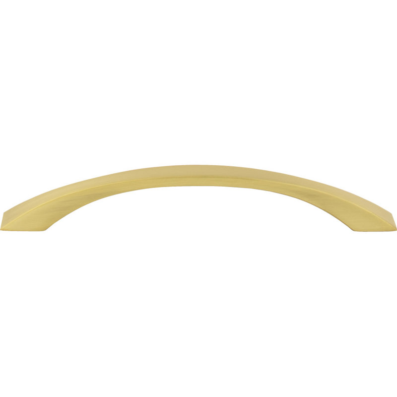 Philip Arch Pull, Brushed Gold, 3 3/4"