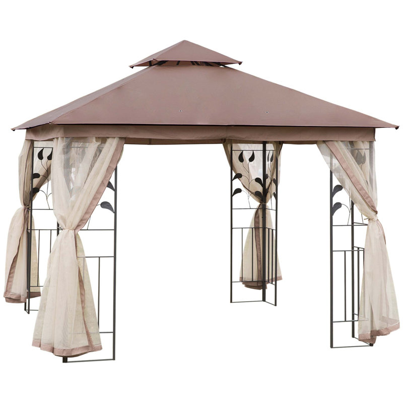 Abri de jardin en métal Outsunny