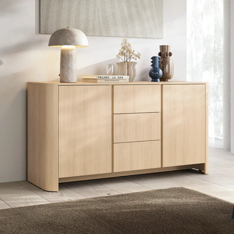Syvia Display Cabinet, Oak