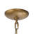 6 - Light Candle Style Empire Chandelier With Crystal Accents