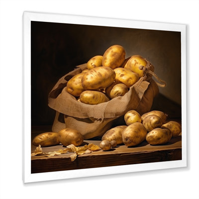 «Potato Amber» - reproduction sur toile