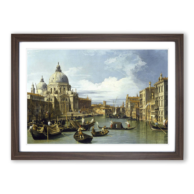 Giovanni Canaletto - Single Picture Frame Painting, Walnut