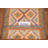Geometric Kilim Reversible Wool Rug 3x4
