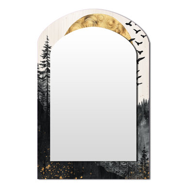 Miroir mural gothique