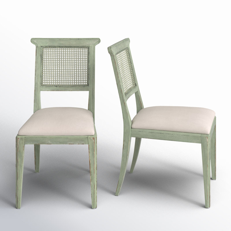 Chaise de salle à manger Aileen, Vert