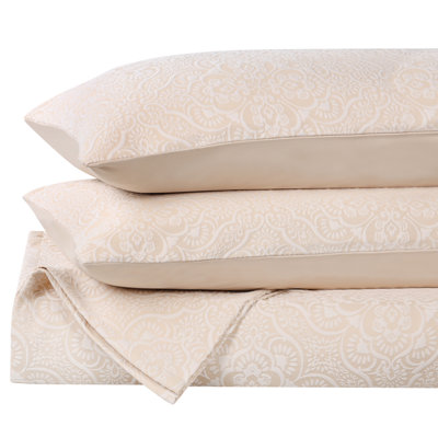 Enzy 100% Polyester Medium Weight Floral Matelasse Jacquard Bedspread Set