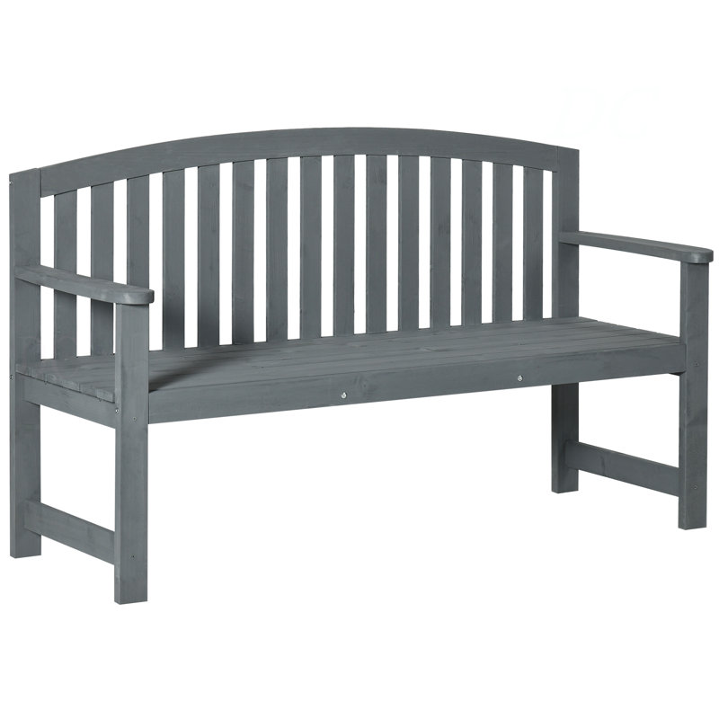 Banc en bois pour l'extérieur Outsunny