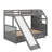 Twin Over Full Bunk Bed With Drawers-1086268957