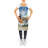 No Pattern Bib Apron