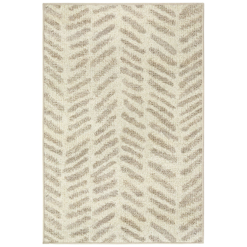 Rowley Grey Machine Washable Rug, Rectangle 7'6" x 9'6"