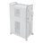 Arrigo Plastic / Acrylic Freestanding Bathroom Shelves