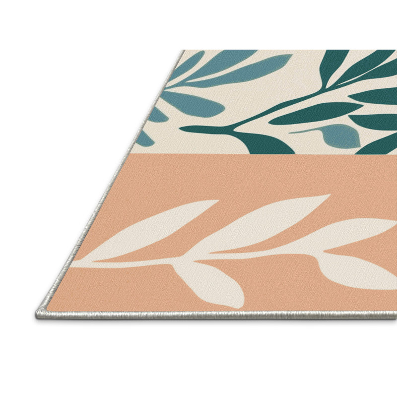 Tranquil Vines Rug, Square 4'