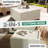28'' Magnesium Oxide Outdoor Coffee Table with Natural Stone Textured Surface, Square, Off-white-1233726283