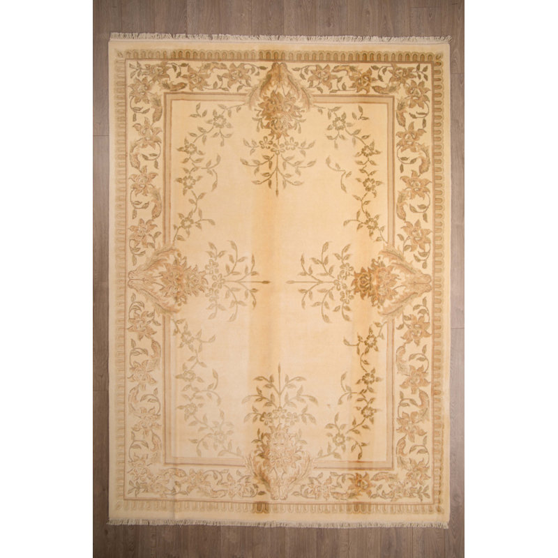 Tapis oriental en laine noué à la main de couleur morte mort, Rectangle 5 pi 8 po x 8 pi