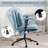 Modern Cross Legged Office Chair With Adjustable Lumbar And Armrests-951523855