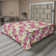Drap plat à motif floral bohème Ambesonne