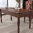 European style high legged desk and chair set