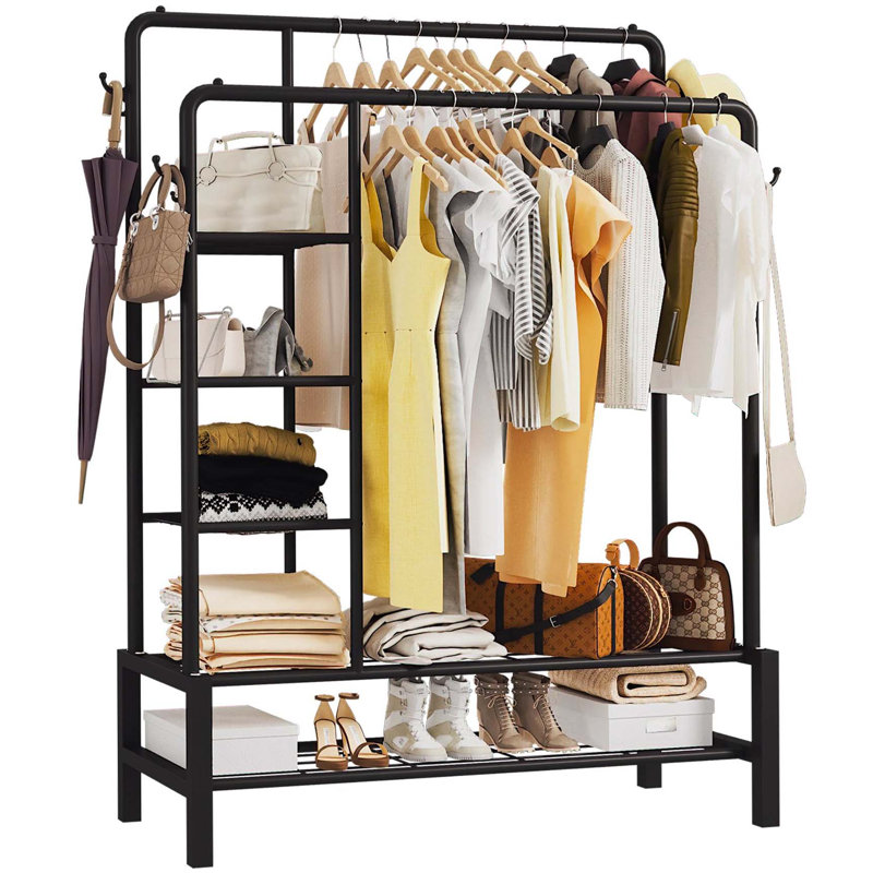 Bonville 115cm Clothing Rack, Black
