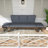 Outdoor Adjustable Acacia Wood Daybed-567433749-567433748