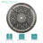 2 - Person Patio Dining Set Umbrella Hole Included Round Table with Cushions Included-93620148