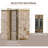 4 Panel Room Divider