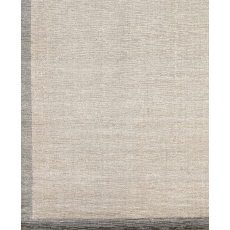 Area Rug in Beige/Gray, Rectangle 9' x 12'
