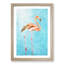 Flamingo Bird - Picture Frame Painting Print-56740048-56740049