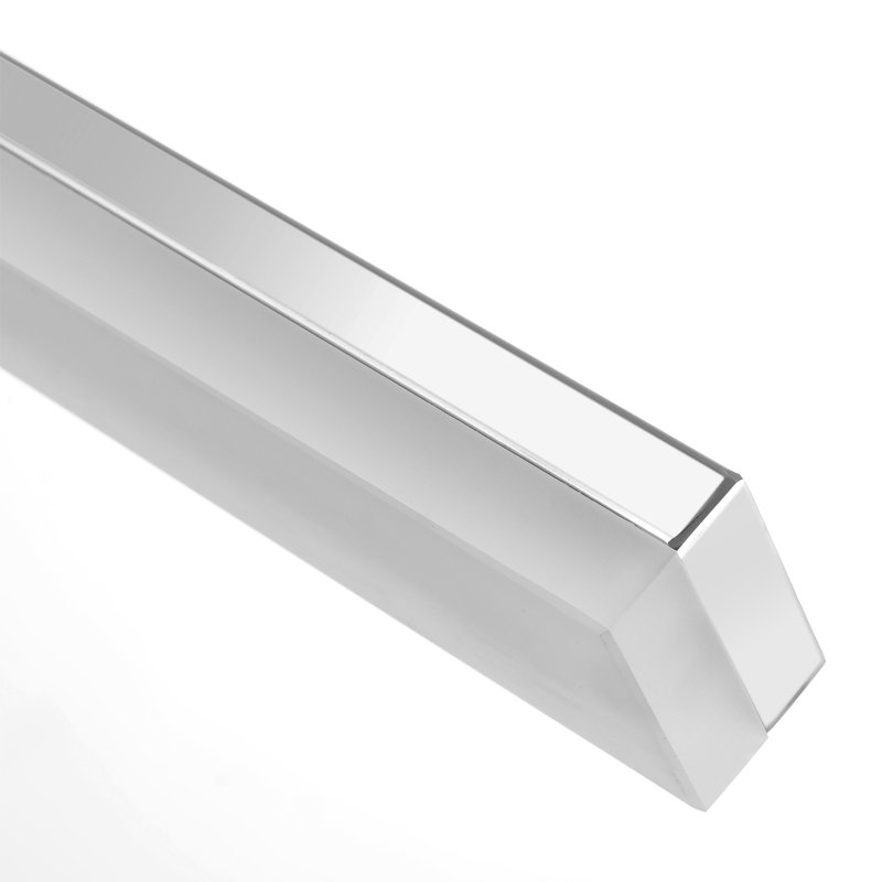 Barre d'éclairage de salle de bain 48 lumières DEL 46 W à intensité variable 48 W Alfonzie, Blanc chaud 3 000 K, Or brossé