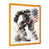 Impression dorée sur toile encadrée