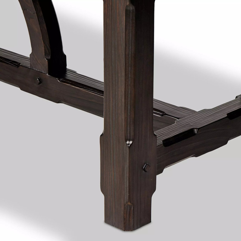 Norene Pine Wood Dining Table