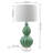 Pablo Crystal and Glass Standard Table Lamp