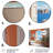 Orange Mediterranean Bath Serenity II - Bathroom Metal Wall Art MT132099-863091876