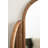 Amoli Modern Mango Wood Arched Tri Fold Mirror