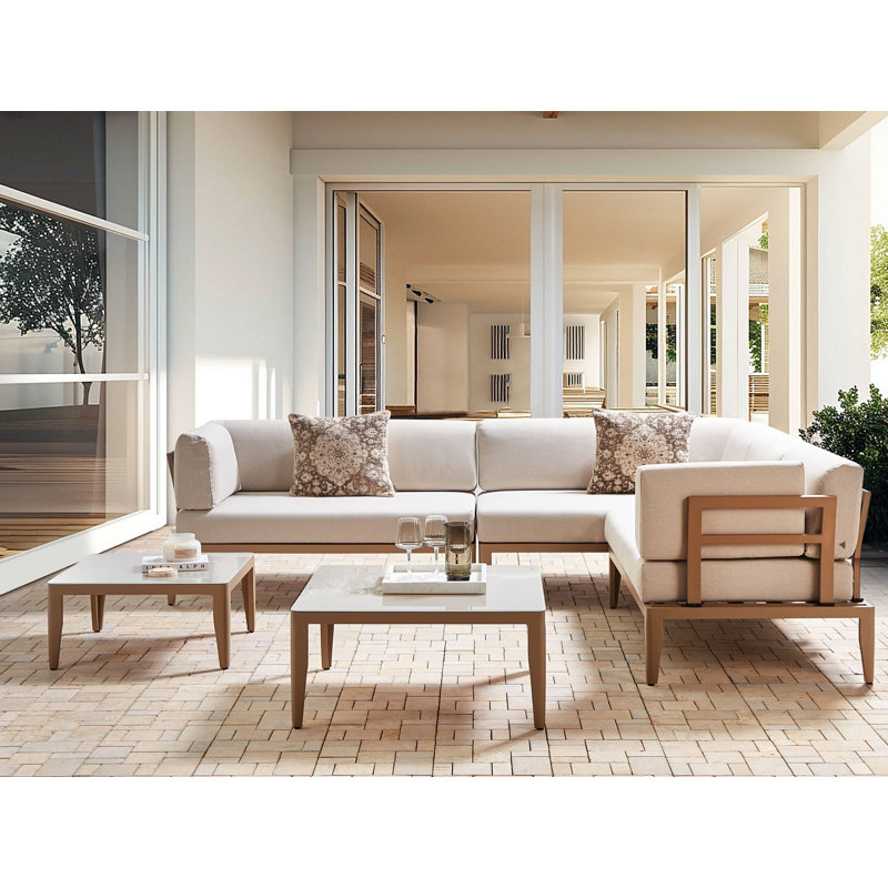 Outdoor Cushion Cover Set RIMA III, Light Beige