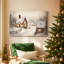Dawn of Tinsel - Promesse dorée - Toile tendue avec châssis de qualité supérieure-885754607