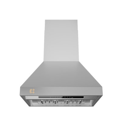 Hotte murale Pro Series 30 "avec 950 CFM, WiFi, commande vocale et détection de fuite de gaz Pro Series