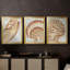 «Vintage Shell Vignette I», toile tendue encadrée sur mesure - 3 pièces-2010007715-2010007743