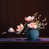 Jade Orchid Ornament Ceramic Floral Art Fake Flower Set Decoration
