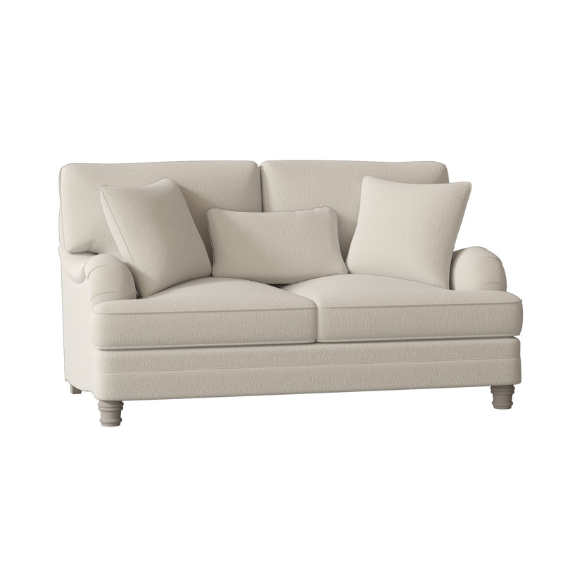 Tarleton Loveseat, Blanca, White 5555-000