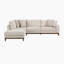 Canapé modulaire 2 pièces en chenille Briony-1068543976