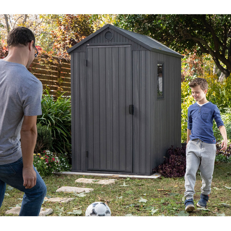 Keter Darwin 4x6' Heavy Duty Outdoor for Garden Accessories and & Reviews | Wayfair
