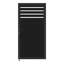 Barrière en aluminium semi-intime 6 pi H (sans les poteaux)-118606653-121450070