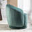 Milvo Velvet Swivel Barrel Chair-1796582765