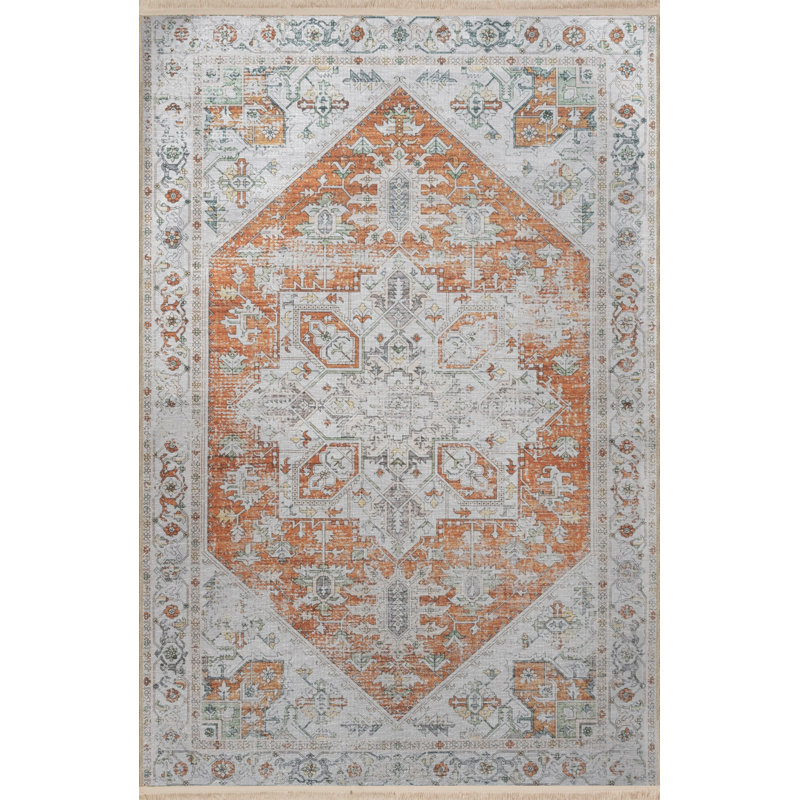 Tapis rectangulaire Wawro, Rectangle 2 pi 8 po x 5 pi