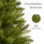 Sapin de Noël vert élancé-265182608