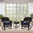 Starner 2 - Person Patio Conversation Set with Cushions-248589695-248589690